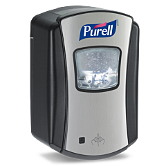 PURELL® LTX-7™ Distributeurs automatiques pour désinfectants pour les mains, 700 mL chromé/noir