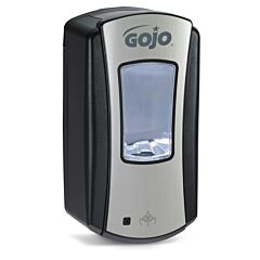 GOJO® LTX-12™ Distributeur automatique pour mousses lavantes, 1200 ml chromé/noir