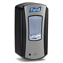 PURELL® LTX-12™ Distributeurs automatiques pour désinfectants pour les mains, 1200 mL chromé/noir