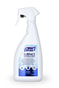 PURELL® Surface Sanitising Spray do dezynfekcji powierzchni w butelce 750 ml z atomizerem