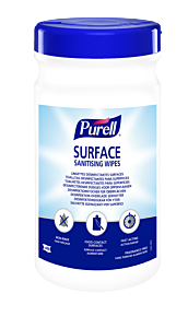 PURELL® Surface Sanitising Wipes 200 count canister