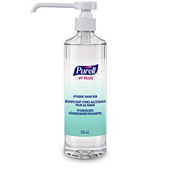PURELL VF PLUS™ Désinfectant Hydro-Alcoolique pour les Mains, Flacon pompe cylindrique 500 ml