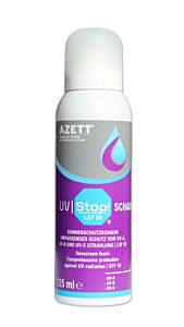 AZETT UV STOP 50 Foam - chroniąca skórę pianka przeciwsłoneczna SPF50, 125 ml Pianka-Spray